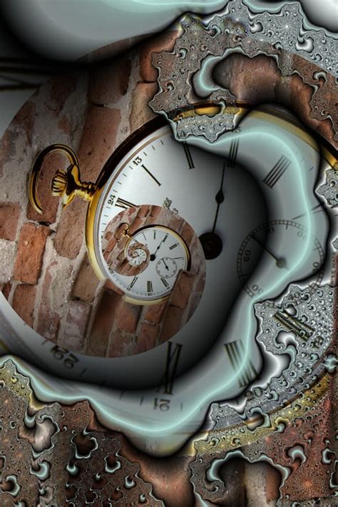 Обои: время, часы, абстракция