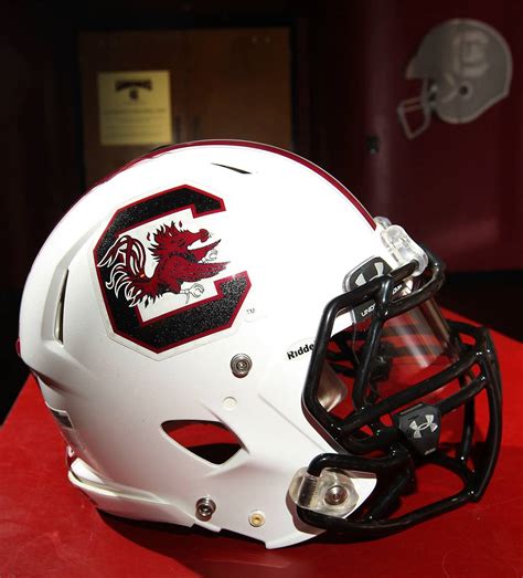 South Carolina Football Helmet : A South Carolina Gamecocks Helmet On ...