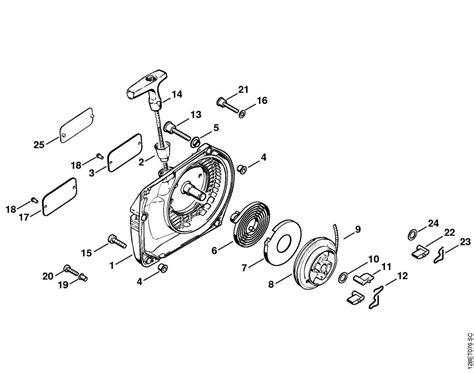 Unveiling The Inner Workings Of The Stihl Chainsaw L Detailed Parts