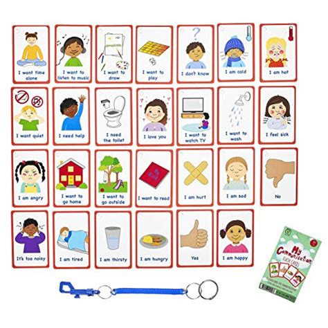 Special Needs My Communication Cards For Special Ed Speech Delay Non