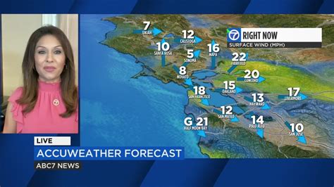 Accuweather Forecast For San Francisco San Jose Oakland And Bay Area Abc7 San Francisco