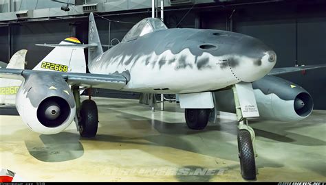 Messerschmitt Me 262a 1a Schwalbe Germany Air Force Aviation Photo 6666297