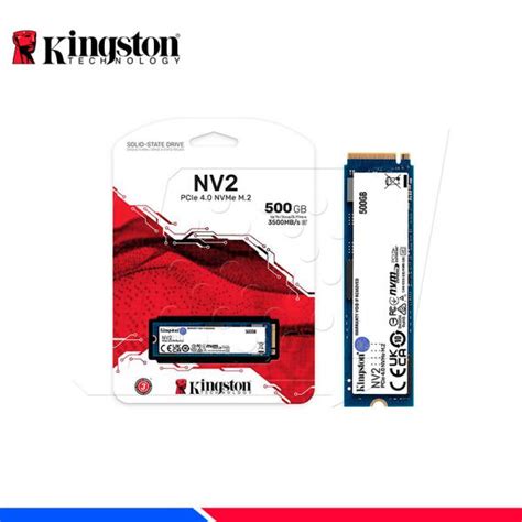 SSD Kingston NV2 500GB PCIe 4.0 x4 NVMe M.2