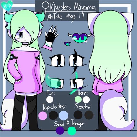 New Reference Sheet By Kikiyokoko On Deviantart