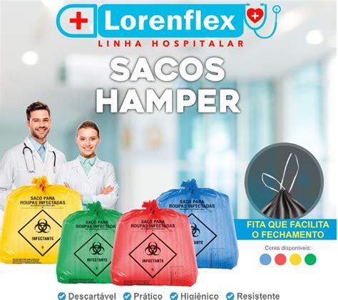 Saco Hamper Amarelo 100L C 50UN