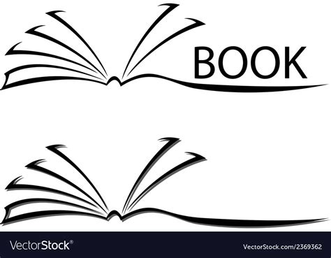 Book symbol Royalty Free Vector Image - VectorStock