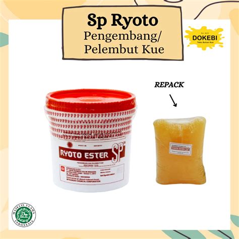 Jual SP RYOTO ESTER 1 Kg 500 G Pengembang Kue Pengemulsi Shopee