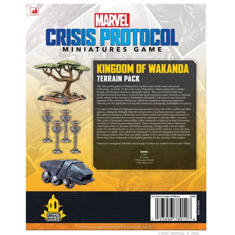 Marvel Crisis Protocol Kingdom Of Wakanda Terrain Pack Sklep Mepel