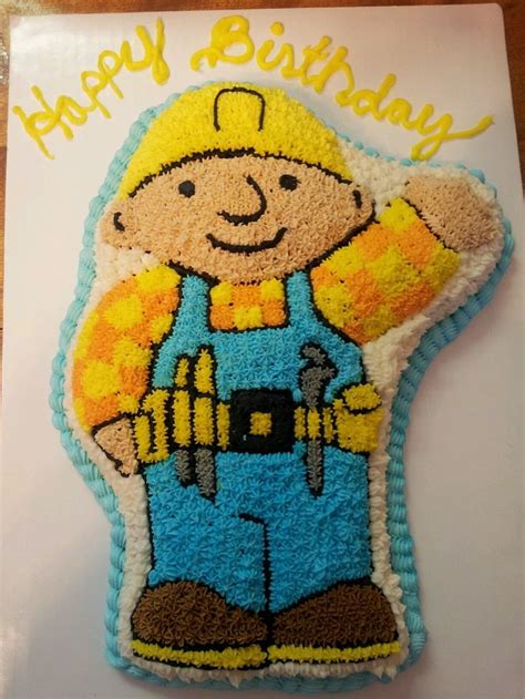 Bob the builder cake | Bob the builder cake, Bob the builder, Vault boy