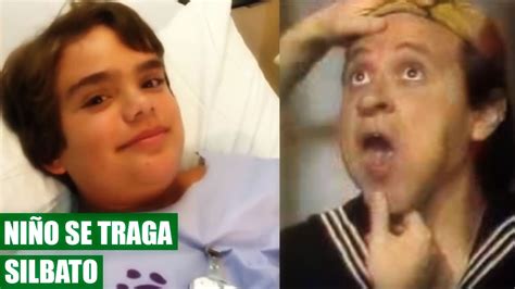 Niño Se Traga Silbato de Goma y Suena Cada vez que Habla VÍDEO VIRAL