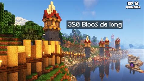 J Ai Construit Une Muraille De 350 BLOCS De Long Episode 16