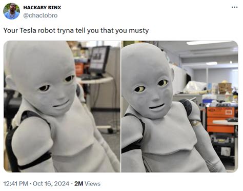 The Funniest My Tesla Robot Memes