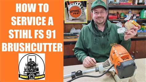 How To Service A Stihl Fs Brushcutter Strimmer String Line Trimmer