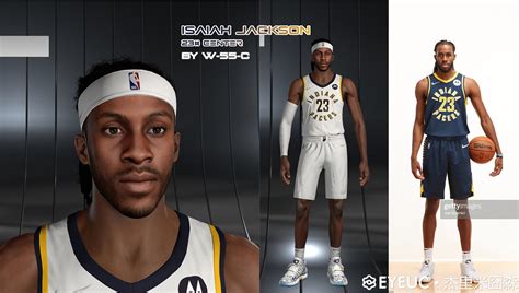 NBA 2K22 Isaiah Jackson Cyberface And Body Update V2 0 By White55Chocolate