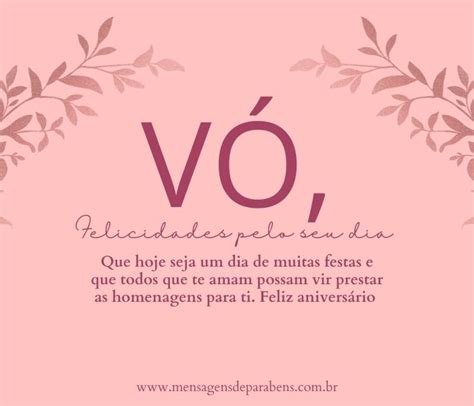 Os Parabéns Vai Ou Vão - Parabéns Vovó: 65 Frases Para Expressar seu Amor – Mensagens de Parabéns