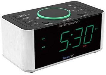 Best Reviewed Bedside Wireless Charging Alarm Clock Ensmartech