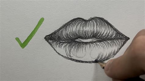 Aprende A Dibujar Labios Realistas Rapido Y Facil Youtube