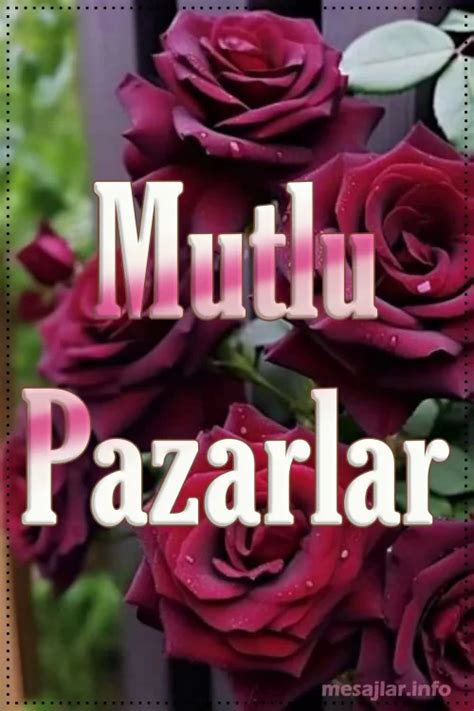 Resimli Pazar G N Mesajlar S Zleri Hay Rl Mutlu Pazarlar