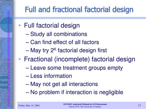 Ppt Factorial Designs Powerpoint Presentation Free Download Id659725