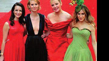 QUARTETO DE SEX AND THE CITY NAS TELONAS