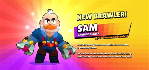 I unlocked Sam from Brawl Stars by deeznutzdeezdayz on DeviantArt