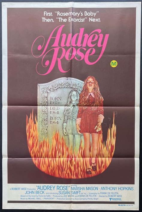 All About Movies - Audrey Rose Poster One Sheet Original 1977 Anthony ...