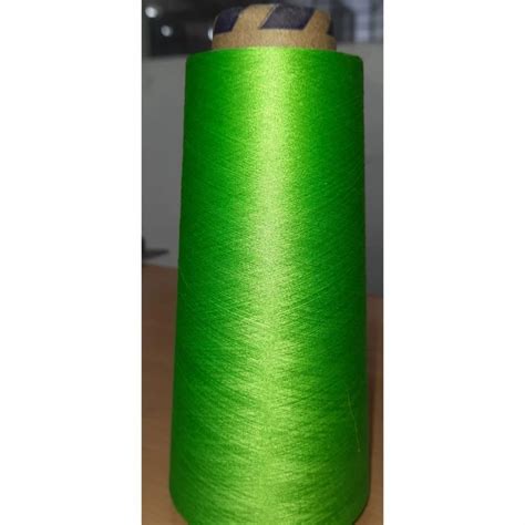 Ring Spun Ply S Cotton Combed Gassed Mercerized Yarn Green Cone