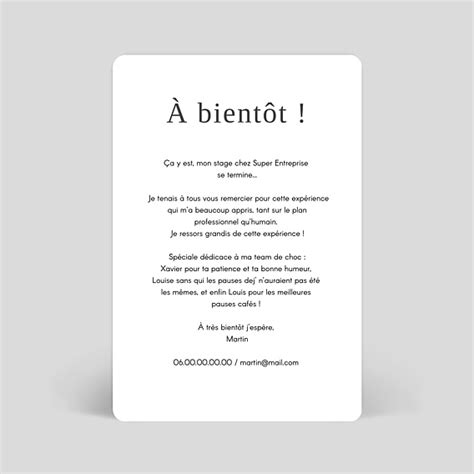 Carte De Vie D Entreprise A Bient T L Equipe Popcarte