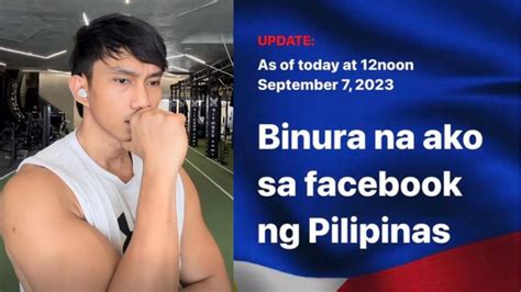 Rendon Labador Gets Demotivated After Facebook Ban Pep Ph