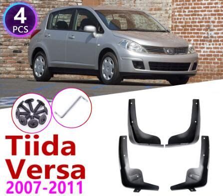 Car Front Rear Mudguards For 2007 2008 2009 2010 2011 Nissan Tiida