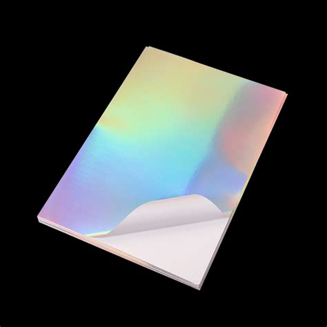 Holographic Printable Vinyl Sticker Paper Printable Templates