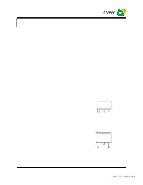 APL1117D Datasheet PDF Pinout 1A Low Dropout Fast Response