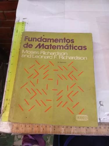 Fundamentos De Matemáticas M Richardson L Richardson MercadoLibre