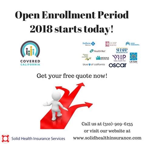 2018 Open Enrollment Period Solid Health Insurance