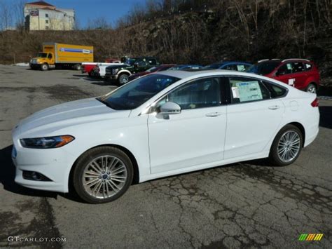 2013 Oxford White Ford Fusion SE 1 6 EcoBoost 76072033 Photo 5