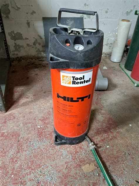 Hilti Dd Diamond Core Drill Rig Stand Vacuum Pump Water Tank