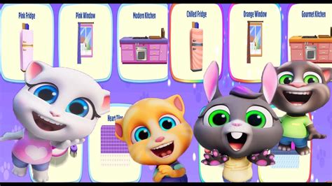 Go Shopping With My Talking Tom Friend And Open Valuable Gift Boxes