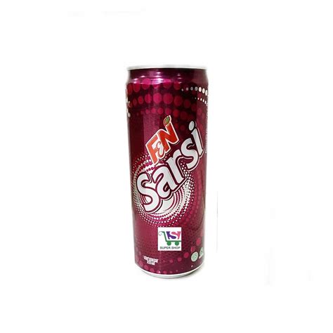 Jual F N Sarsi Sarsaparilla Minuman Kaleng Ml Indonesia Shopee