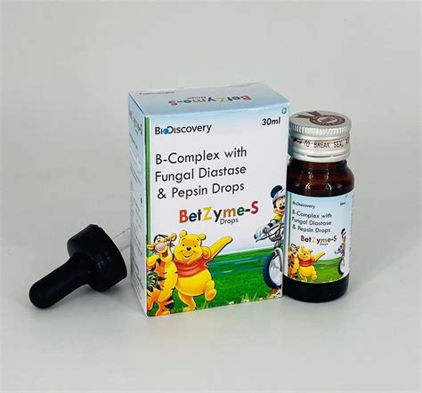 B Complex With Fungal Diastase And Pepsin Drops Ml Prescription At