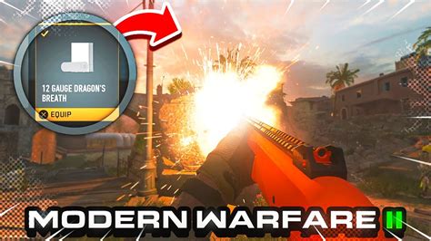 HOW TO UNLOCK DRAGONS BREATH In MODERN WARFARE 2 MW2 FIRE SHOTGUNS