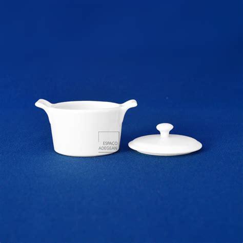 Mini Caldeir O B Espa O Adegean Porcelanas Brancas