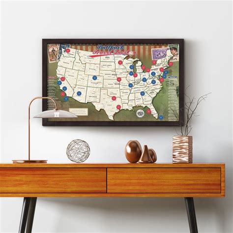 Framed Maps – MapYourTravels.com