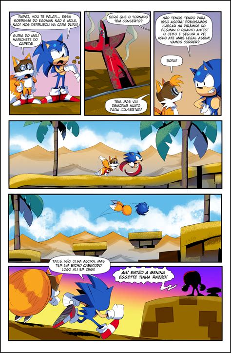 Histórias Em Quadrinhos Do Sonic - Cartoon do Nem - Histórias em Quadrinhos do Sonic: Sonic The ...