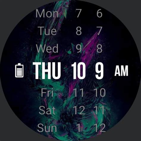 Clean Oled Minimal • Watchmaker The Worlds Largest Watch Face Platform