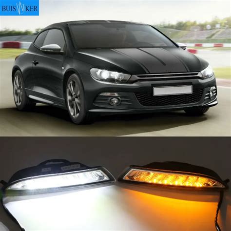 For Vw Scirocco Car Front Led Side Marker Lamp Amber Turn