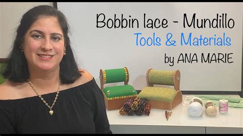 Bobbin Lace Mundillo Bolillos Tools And Materials Youtube