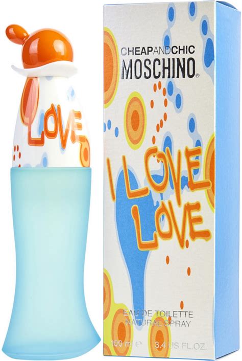 I Love Love By Moschino Eau De Toilette Spray For Women 33 Oz Pack Of