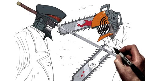 Hướng Dẫn Vẽ Quỷ Kiếm Trong Chainsaw Man Cho Người Mới Bắt đầu Học Vẽ