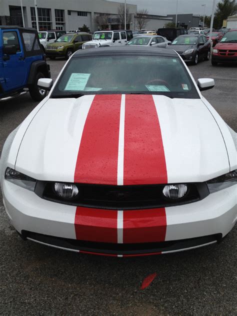 2010 2011 2012 2013 Mustang Racing Stripes | Automobile Racing Stripes