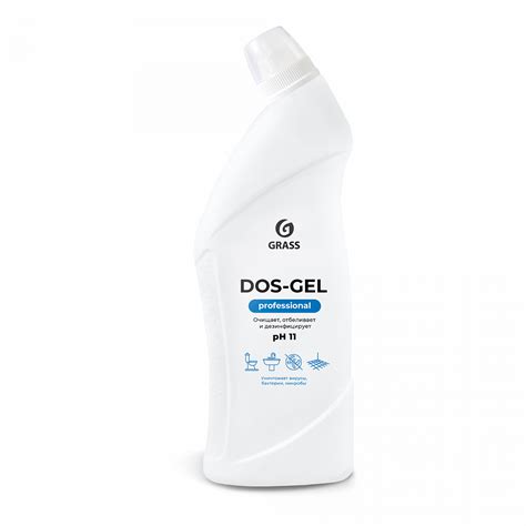 Дезинфицирующий чистящий гель "DOS-Gel" Professional (флакон 750 мл ...